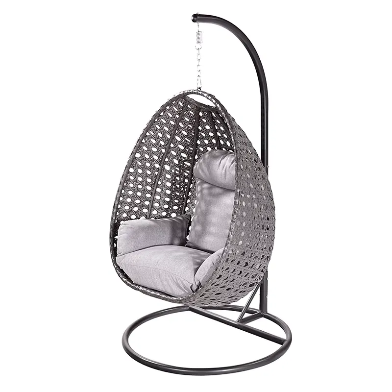 كرسي أرجوحة فاخر وعصري للحدائق - مراجعة Hanging Egg Chair وسعره