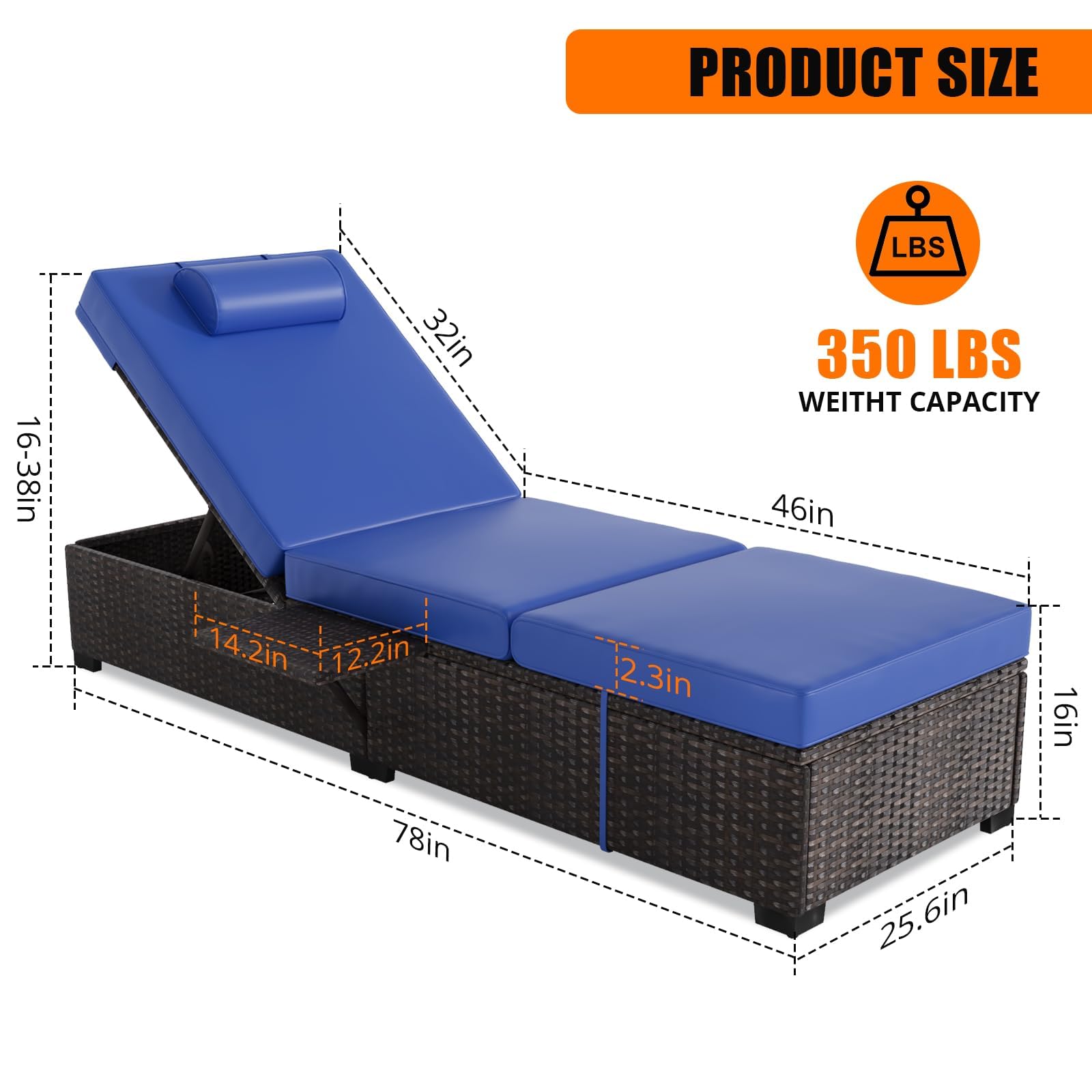 مجموعة من كرسيين للاسترخاء في  - مراجعة Rattan Lounge Set وسعره